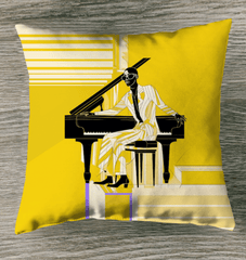 Chic Couture Outdoor Pillow - Beyond T-shirts