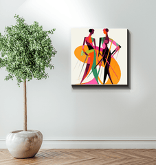 Glamour Graffiti Runway Fusion Canvas - Beyond T-shirts