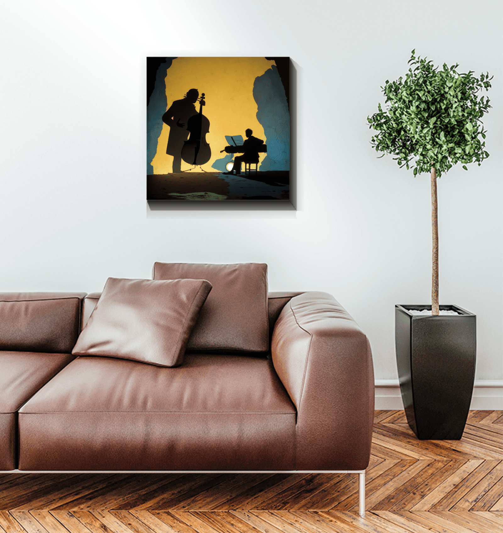 Vinyl Nostalgia - Retro Music Canvas Artwork - Beyond T-shirts