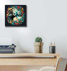 Vinyl Revival Wrapped Canvas