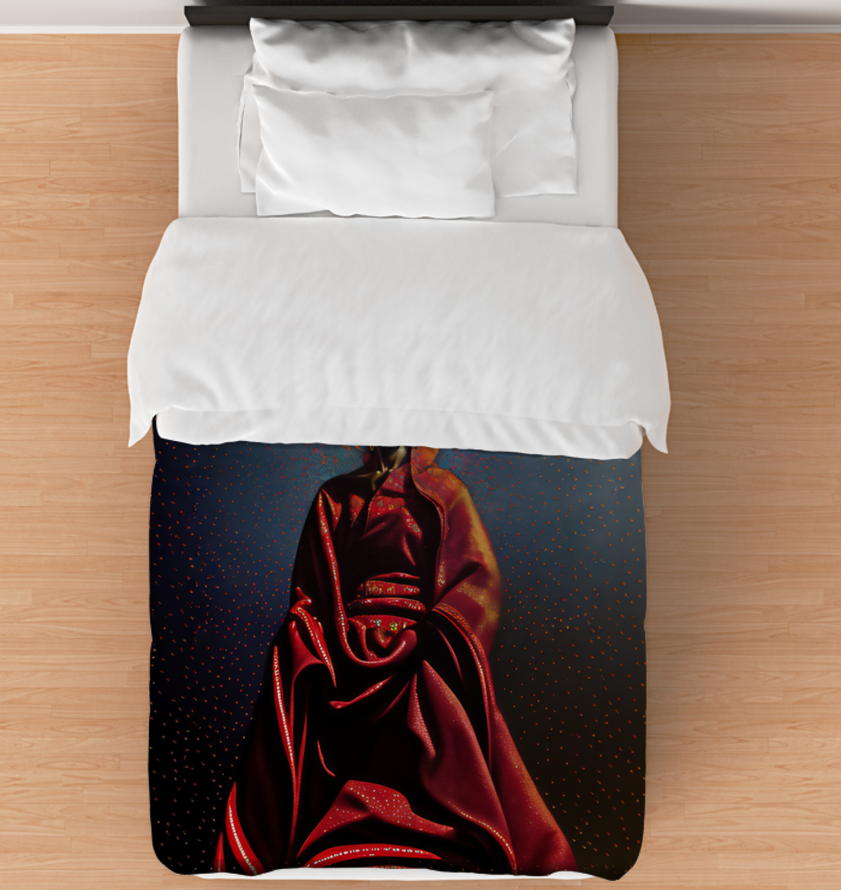 Artistic Allure Beyond Style duvet cover with unique design.