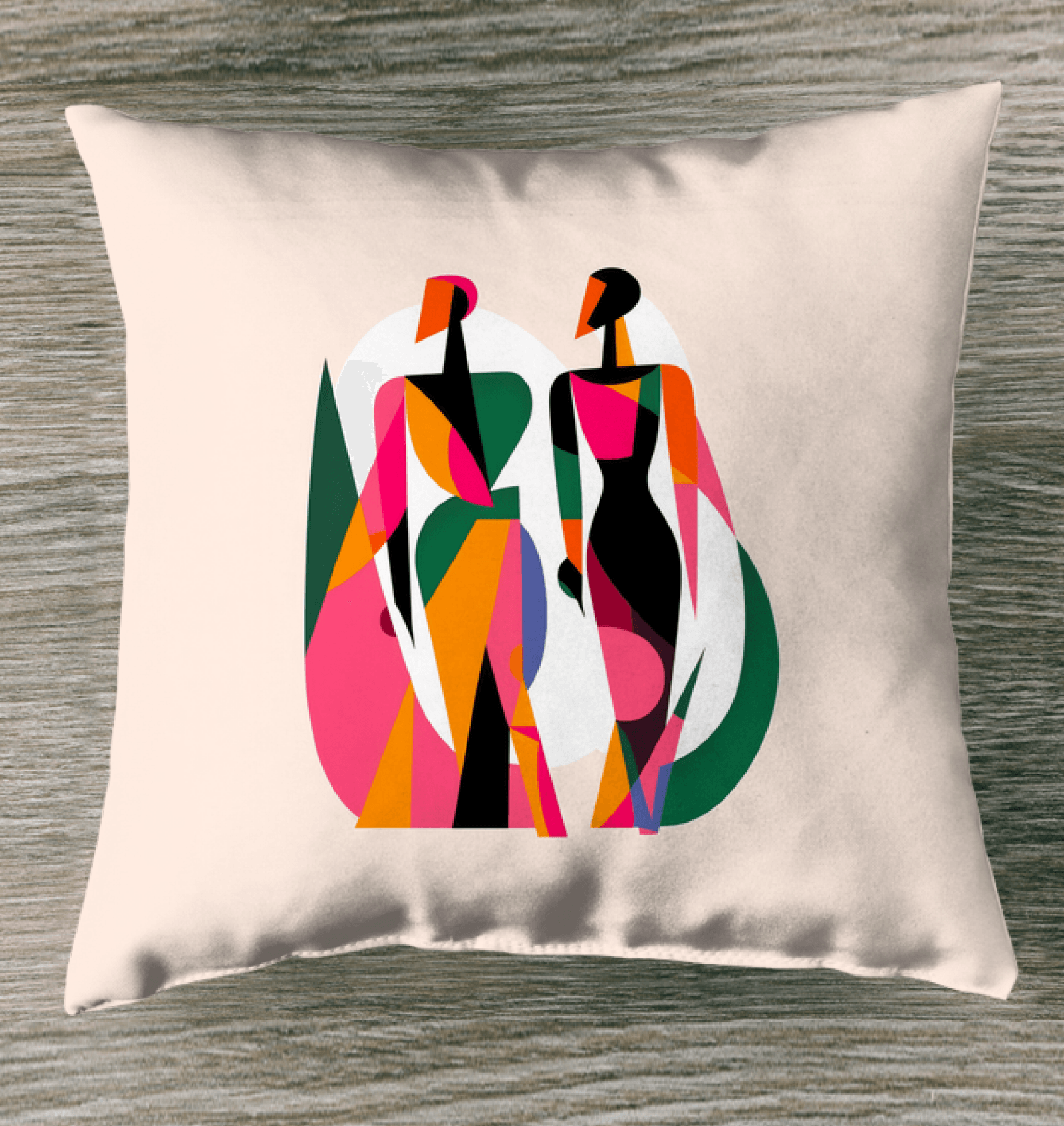 Chic Couture Garden Pillow - Beyond T-shirts