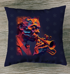 Acoustic Aura Outdoor Pillow