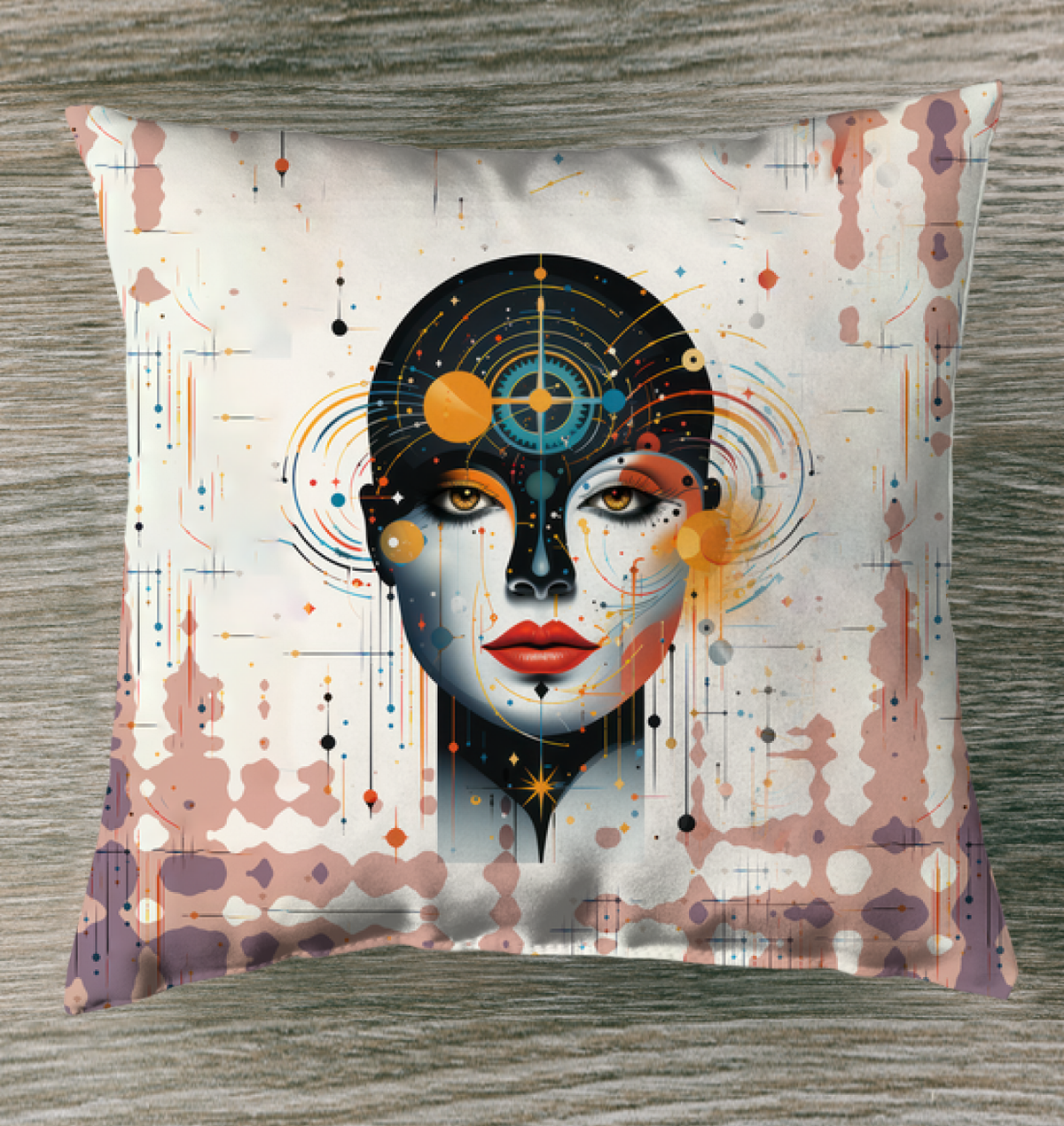 Visionary Velvet Pillow