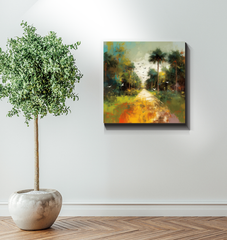 Enchanted Forest Escape Wrapped Canvas