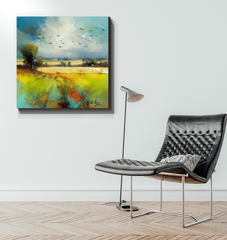 Lakeside Reflections Wrapped Canvas