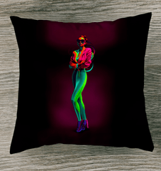 Fashion Icon Outdoor Decorative Pillow - Beyond T-shirts