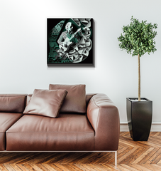 Folk Harmony Wrapped Canvas