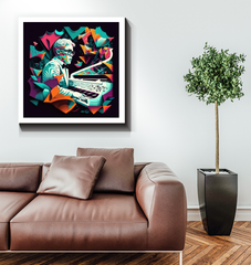 Folklore Melodies Wrapped Canvas