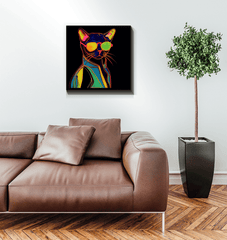 Silhouette Serenity Canvas Print - Beyond T-shirts