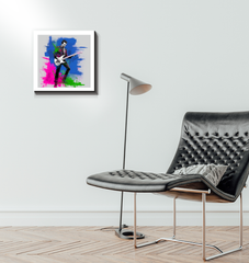 Monochrome Chic Wrapped Canvas