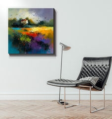 Coastal Sunset Bliss Wrapped Canvas