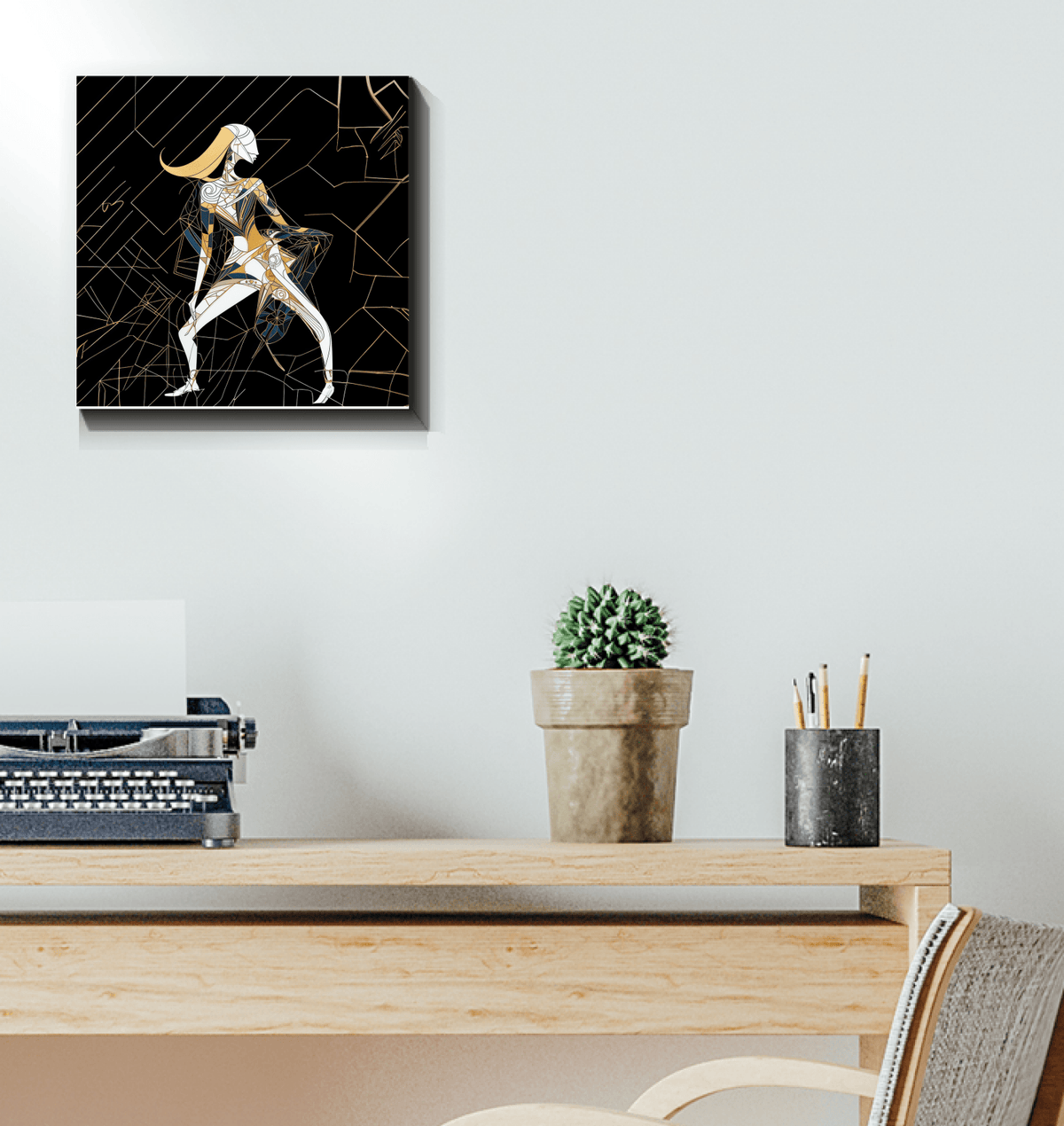 Vintage Vogue Cover Canvas - Beyond T-shirts