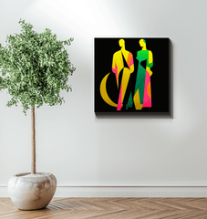 Graffiti Couture Canvas Print - Beyond T-shirts