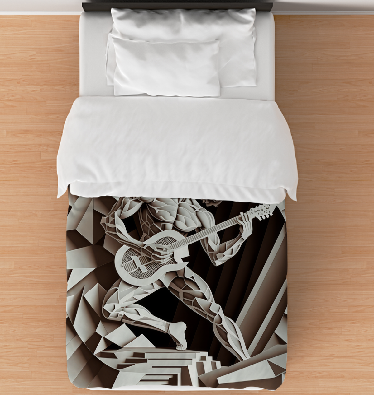 Rock Anthem Duvet Cover