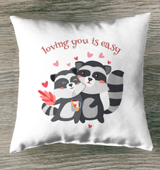 Loving You Is Easy Indoor Pillow