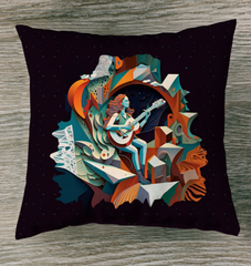 Vocal Vibrance Outdoor Pillow
