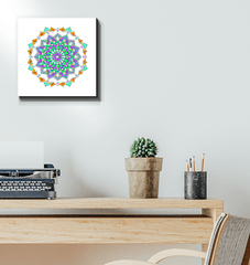 Mandala Enchantment Window Decal - Beyond T-shirts