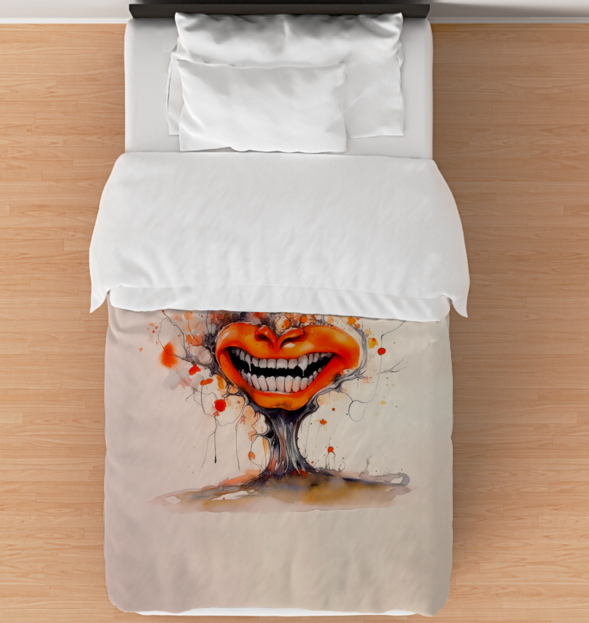 DJ’s Dreamy Drapes Duvet Cover