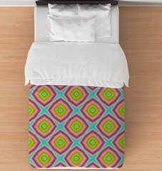 Ethnic Elegance Duvet Cover featuring intricate patterns.