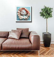 Serene Gospel Choir Choirs Wrapped Art Canvas