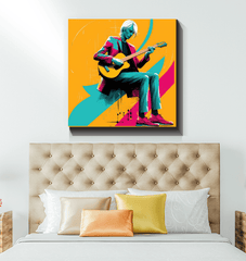 Vintage Vinyl Vibes Canvas - Beyond T-shirts