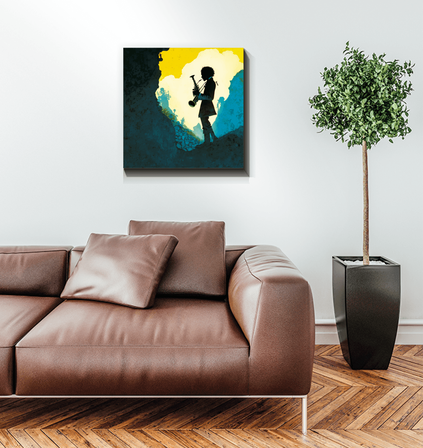 SurArt 124 Wrapped Canvas - Beyond T-shirts