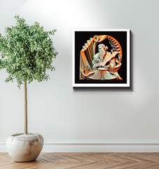 Music lover's Soul Train canvas decor