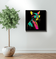 Graceful Curiosity Canvas Art - Beyond T-shirts