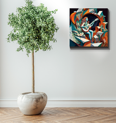 Salsa Swing Wrapped Canvas