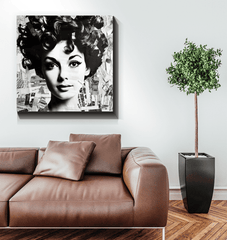 Ethereal Serenade Wrapped Canvas Musical Enchantment - Beyond T-shirts