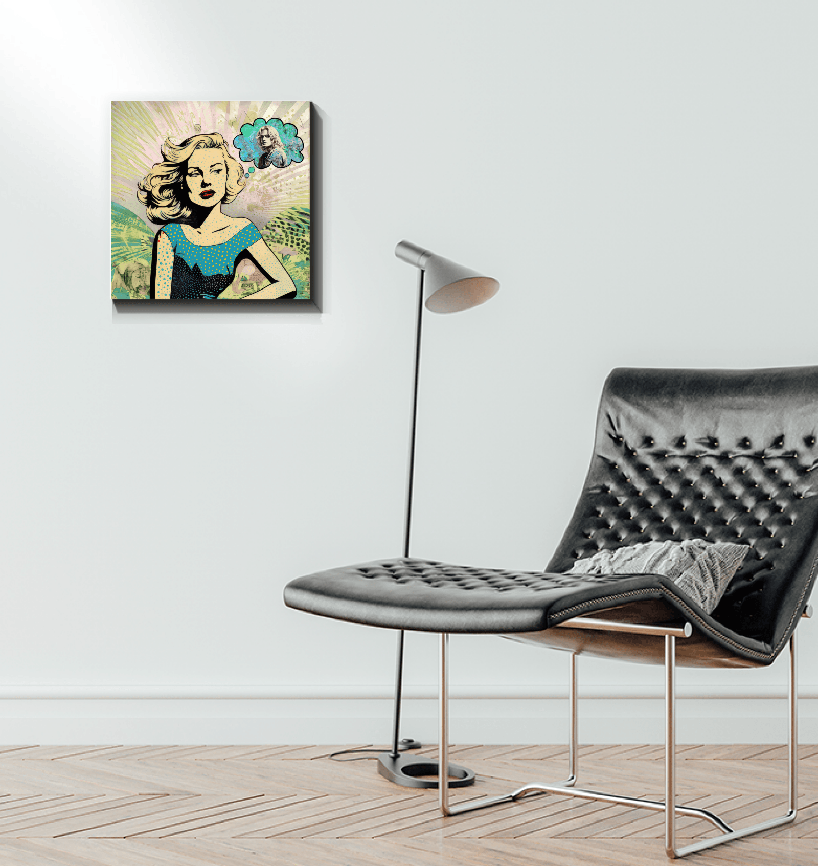 Surfing Luminary Canvas Art - Beyond T-shirts