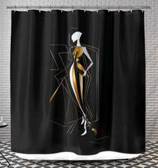 Iconic Couture Shower Curtain - Beyond T-shirts