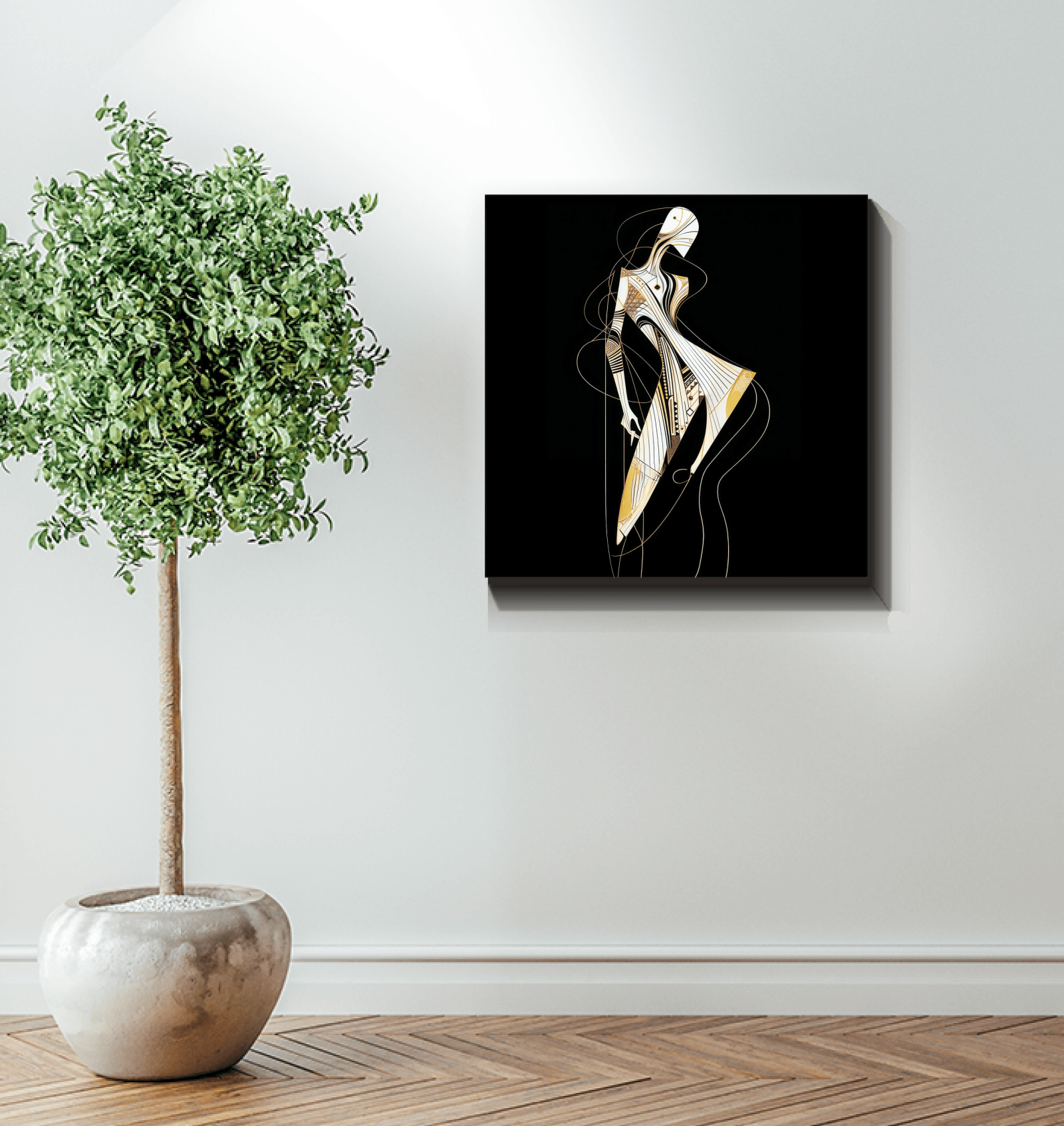 Contemporary Fashion Collage Canvas - Beyond T-shirts
