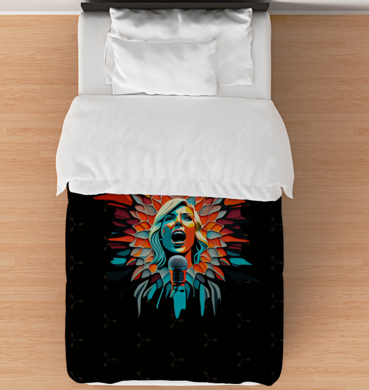 Rock Ballad Duvet Cover