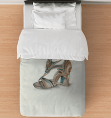 Futuristic Shoe Elegance Bedding - Beyond T-shirts