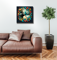 Vinyl Revival Wrapped Canvas