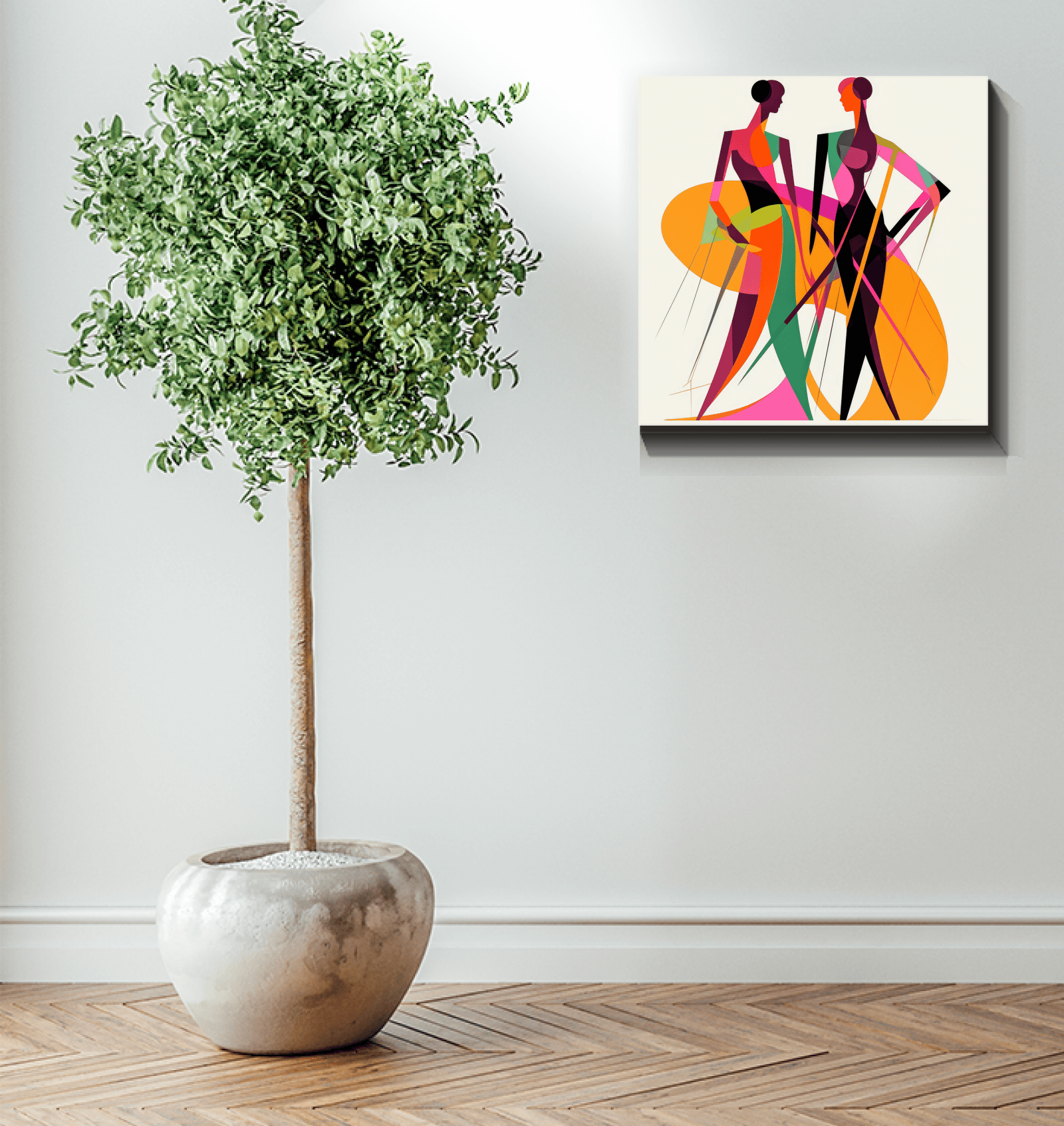 Glamour Graffiti Runway Fusion Canvas - Beyond T-shirts