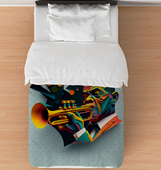 Bhangra Beats Duvet Cover