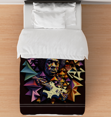 Soul Night Duvet Cover showcasing its elegant and serene design