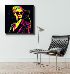 Runway Reverie Fashion Canvas Art - Beyond T-shirts