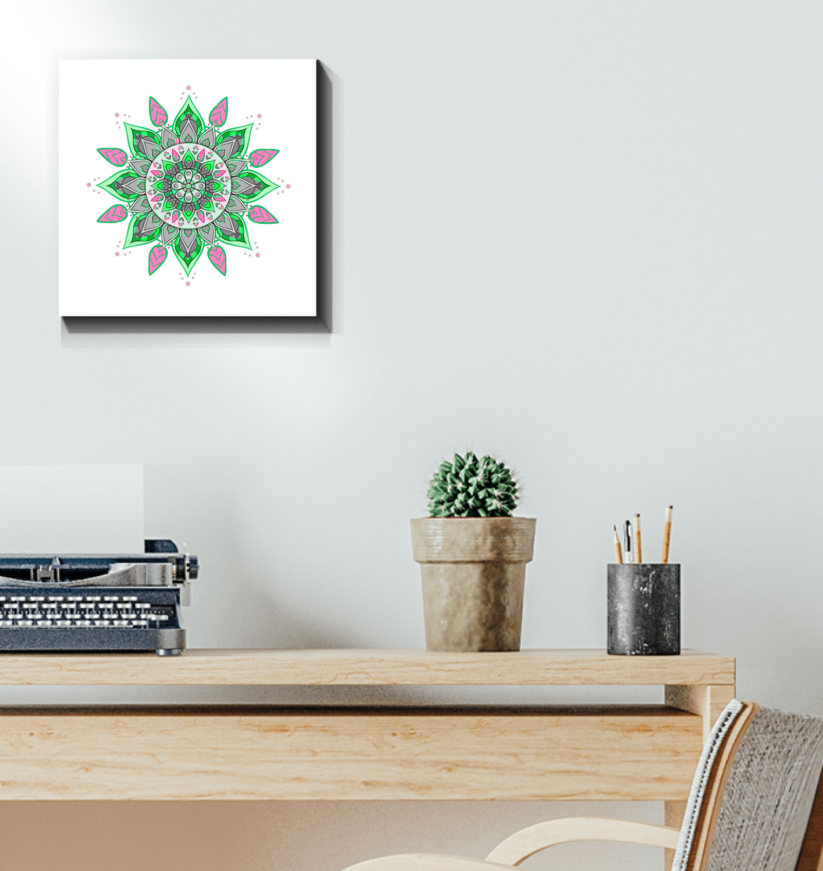 Mandala Fusion Glass Mosaic - Beyond T-shirts