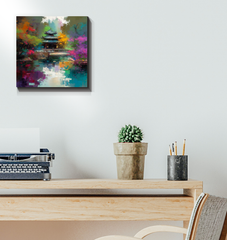 Mountain Majesty Landscape Wrapped Canvas