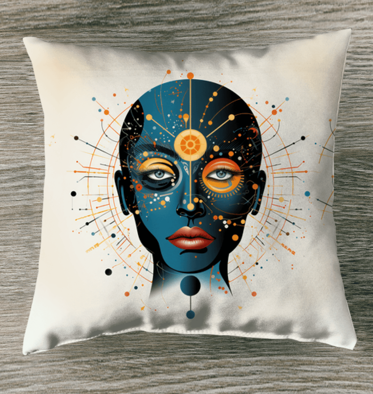 Vibrant Vistas Indoor Pillow - Beyond T-shirts