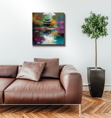 Mountain Majesty Landscape Wrapped Canvas