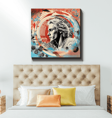 Surfing Essence Canvas Art - Beyond T-shirts