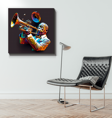 Punk's Not Dead Wrapped Canvas