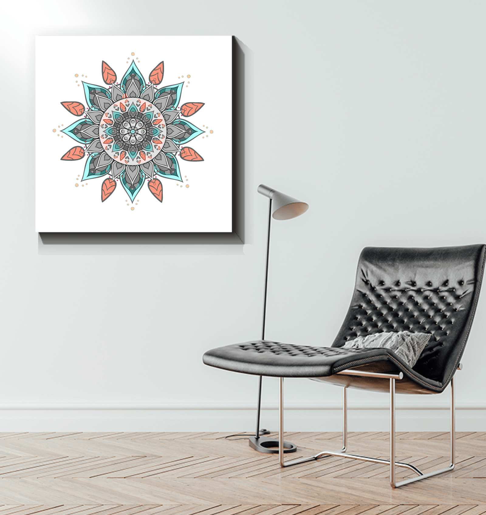 Mandala Elements Metal Sculpture - Beyond T-shirts