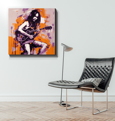 Infinite Horizons Minimalist Abstract Wrapped Canvas