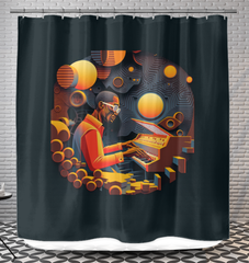 Folk Fusion Shower Curtain
